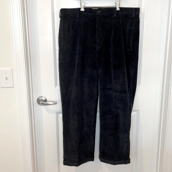 NAUTICA | Men’s NAUTICA Navy Blue Classic Fit Corduroy Pants Waist 40 Length 30 - Picture 1 of 7